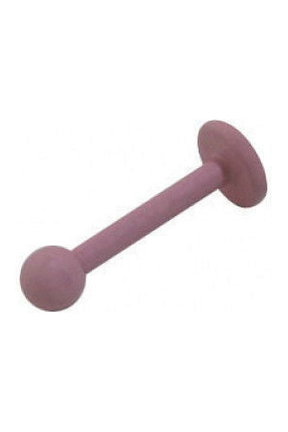 Pink Labret Monroe 16G Lip Jewelry Electroplated Over Surgical Steel
