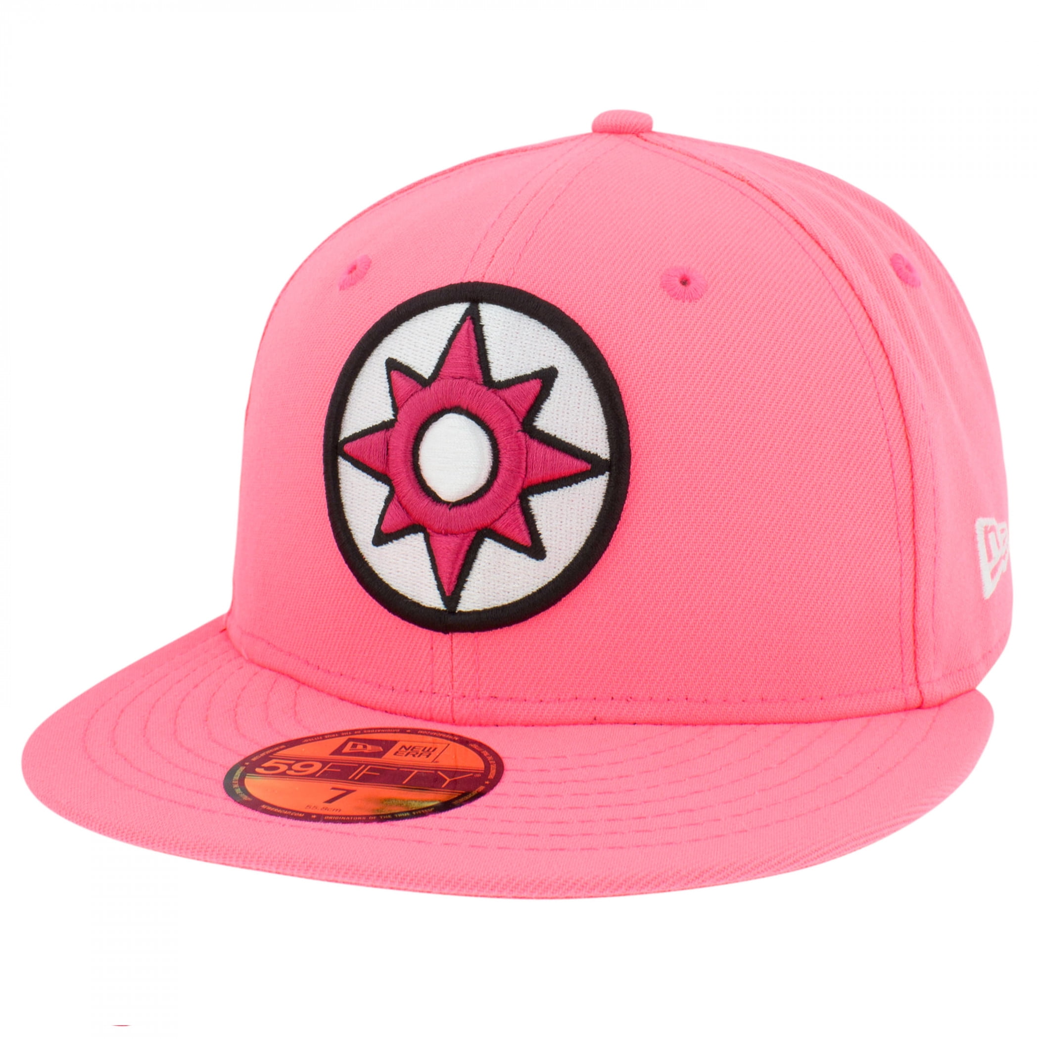 Pink Lantern Color Block New Era 59Fifty Fitted Hat-7 5/8