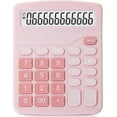 thumbnail image 1 of Pink Large Display Desktop Calculator, 1 of 4