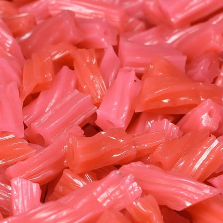 Pink Lemonade Licorice Bits by Its Delish, 5 lbs Bulk Bag Original Style Chewy Lemonade Flavor Candy Twists Great Gifts Party Sweets Made in USA, Vegan, Kosher