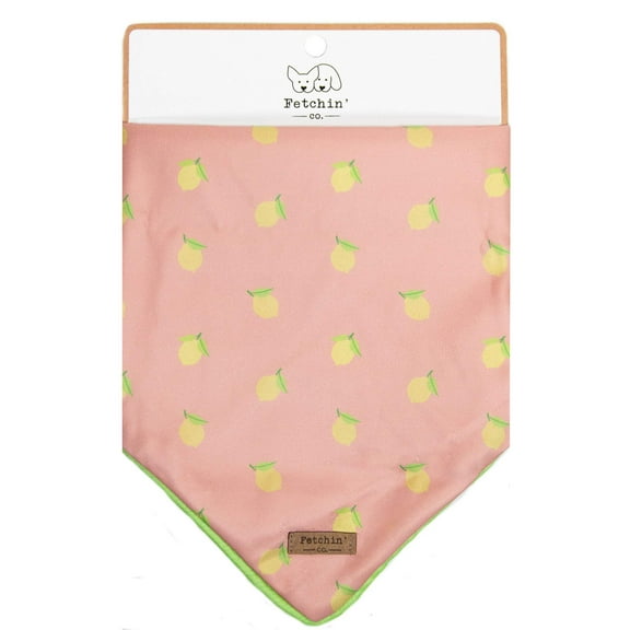 Pink Lemonade Printed Bandana