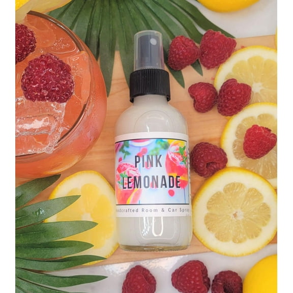 Pink Lemonade Room and Car Spray, 4 oz. | Happy Panda Home Brands