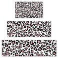 thumbnail image 1 of Pink Leopard Butterfly Pattern Kitchen Rugs Sets Of 3,Kitchen Runner Rugs Non Skid Washable,Decorative Kitchen Floor Mats for Kitchen,Sink,Laundry,17"x30"+ 17"x47" + 17"x59", 1 of 6
