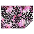 thumbnail image 1 of Pink Leopard Pattern Rectangle Tablecloth 60"x84",Waterproof Polyester Rectangle Table Cloth, Wipeable Spillproof Polyester Tablecloth for Dining, Camping, Indoor and Outdoor, 1 of 5