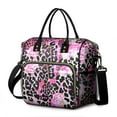thumbnail image 1 of Pink Leopard Pattern Womens Lunch Box for Work,Insulated Large Lunch Bag for Tween and Teen,Loncheras Para Mujer,Leakproof Adult Lunch Bag for Work,Beach,Travel,Picnic,Camping, 1 of 7