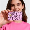 thumbnail image 1 of Pink Leopard Print Debit Card Skin Stickers, Removable Waterproof PVC Decal Cover Set for Transportation Key Debit Bus Cards Pink Grey Black Cheetah ID Cover for Women 4 Pack, 1 of 7