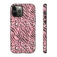 thumbnail image 1 of Pink Leopard Print iPhone 15 Case-iPhone-Animal Print iPhone Case-iPhone, 1 of 1