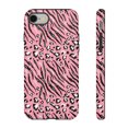 thumbnail image 1 of Pink Leopard Print iPhone 15 Case-iPhone-Animal Print iPhone Case-iPhone, 1 of 1