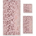 thumbnail image 1 of Pink Leopard Towels 3 Pack Bath Towels for Bathroom Set Soft Cotton Highly Absorbent Lightweight & Quickdry Towel Set 1 Bath Towel,1 Hand Towel,1 Washclothe Wash cloth, 1 of 6