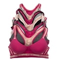 thumbnail image 1 of Pink Lover Women Bras 6 Pack of Cotton Sports Bra B cup C cup D cup 38B (6830), 1 of 2