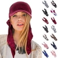 thumbnail image 1 of Pink Low Profile Unstructured Dad Hat Fashion Hijab Cap polyester cotton Stylish Unisex Cap for All-Day Comfort One Size, 1 of 5