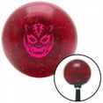 thumbnail image 1 of Pink Lucha Libre Mask Red Metal Flake Shift Knob with M16 x 1.5 Insert Shifter Auto Brody, 1 of 1