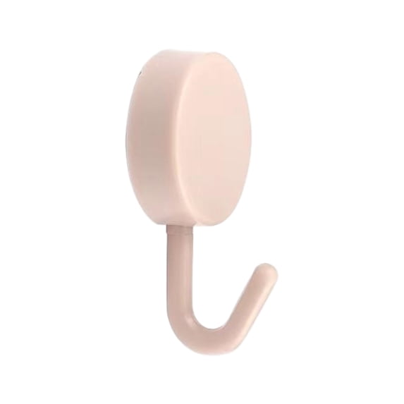 Pink Macaron 1-Piece Decor Hook, Heavy Duty Hooks for Hanging, Party Decor Hook, Holiday Ornament Hook, No-Drill Wall Adhesive Hook for Lightweight Household Items