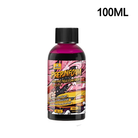 Pink Magic Foam Car Wash Shampoo Car High Concentration Sediment Pre-washed Off Wash Car Wash Soap Super Foam Cleaner X1