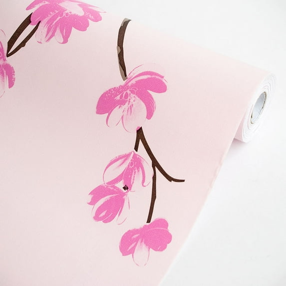 Pink Magnolia - Self-Adhesive Wallpaper Home Decor(Roll)