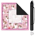 thumbnail image 1 of Pink Mahjong Mat with Rules, 31.5*31.5in Anti Slip American Mahjong Mat for Table, Noise Reduction, Neoprene Mah jongg Mats with Carrying Bag & 3 Dices, Mahjong Supplies Gift, Board Tile Games Mats, 1 of 7