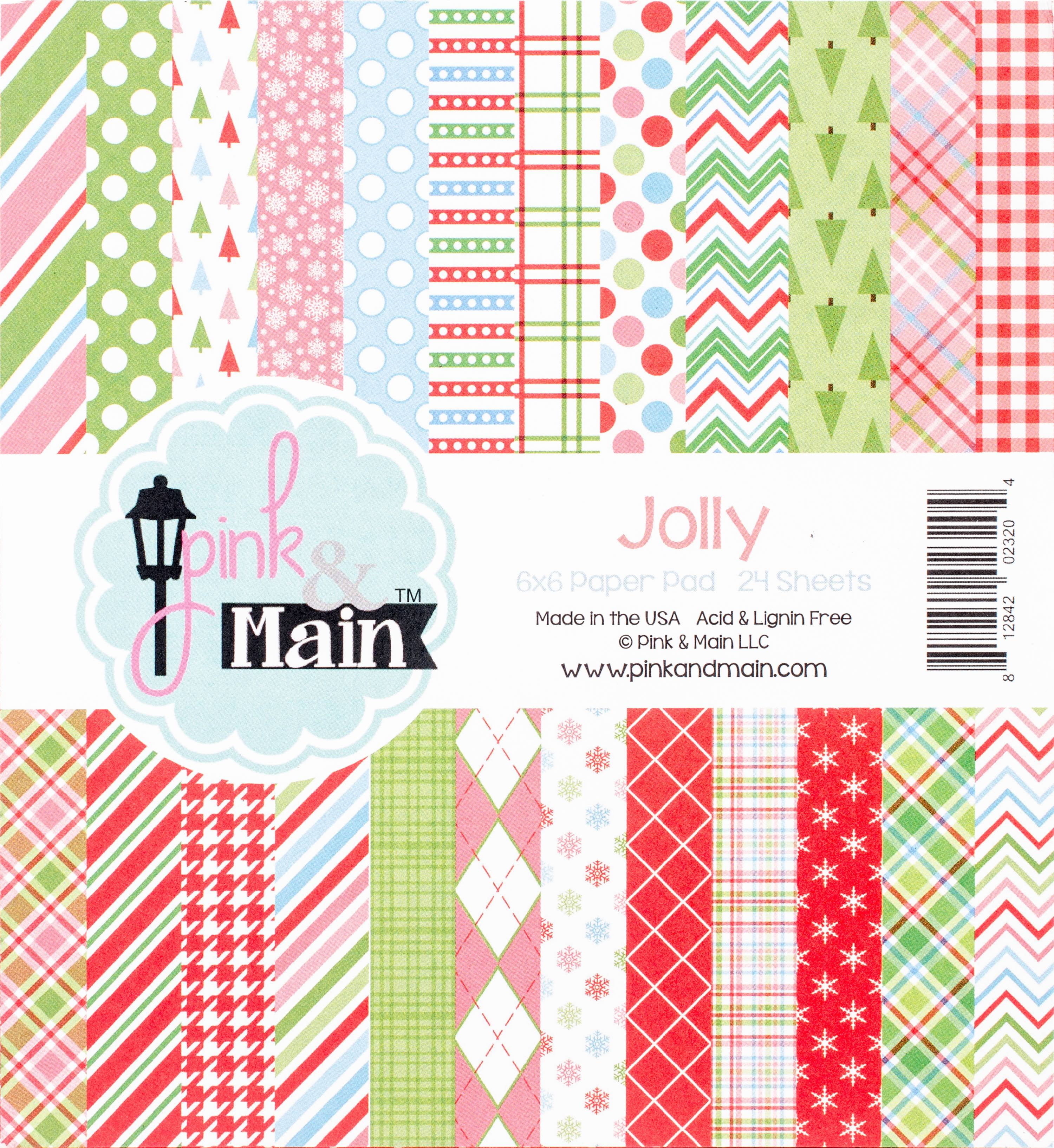 Pink & Main Double-Sided Paper Pad 6