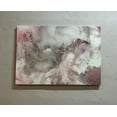 thumbnail image 1 of Pink Marble Art Canvas, Gray Marble Printed, Abstract Printed, Pink And Gray Marble, Luxury Marble Artwork, Alcohol Ink Wall Decor, Canvas Wall Decor - White Framed, 1 of 9