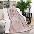 thumbnail image 1 of Pink Marble Pattern Blanket,Comfortable Soft Flannel Throw Blanket,All Season,Warm Lightweight Blankets for Sofa Bed Couch Living Room Chair,40"x50", 1 of 4
