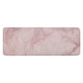 thumbnail image 1 of Pink Marble Pattern Kitchen Rug Mat,Kitchen Runner Rugs Non Skid Washable,Decorative Kitchen Floor Mats for Kitchen,Sink,Laundry,17"x47.2", 1 of 7