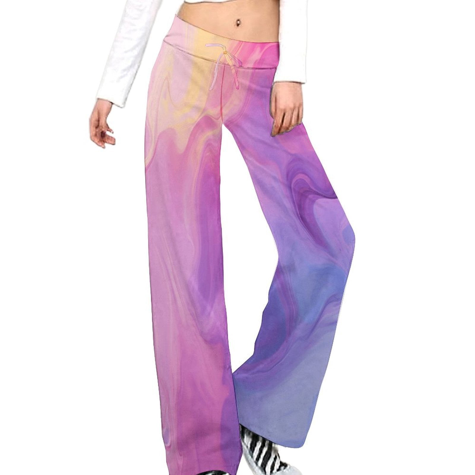 THE MARBELLA LUXE PALAZZO TROUSERS - PINK
