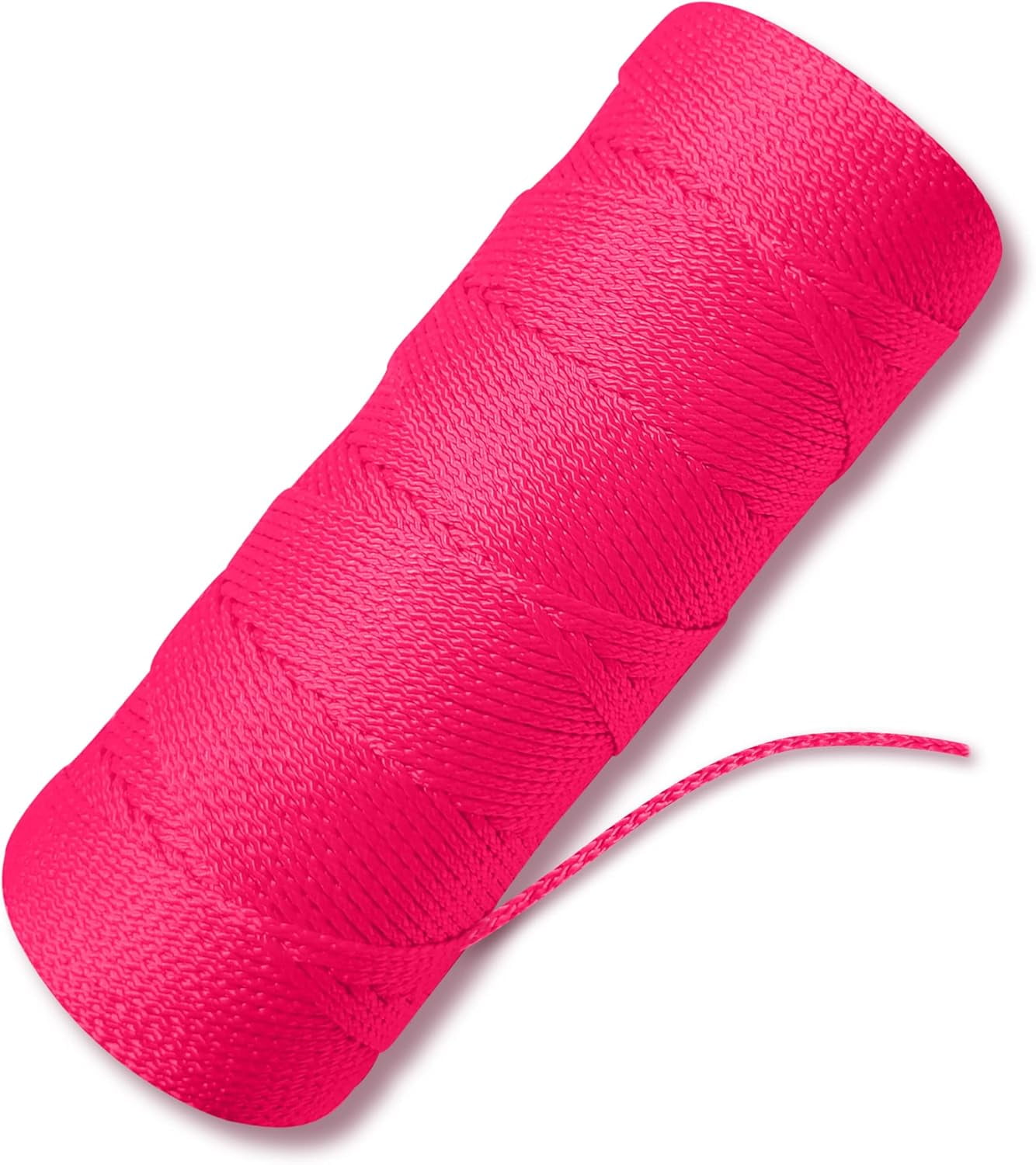 Pink Mason Line String Line 18 Braided Nylon String 500 Ft Length