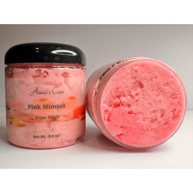 Annie's Cure Pink Mimosa Sugar Scrub, 8.0 oz
