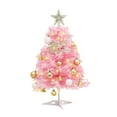 thumbnail image 1 of Pink Mini Christmas Tree 17 Inch Artificial Tabletop Christmas Tree with Christmas Ornaments LED Berry Desktop Xmas Trees for Indoor Outdoor Holiday Home Chrismtas Supplies, 1 of 6