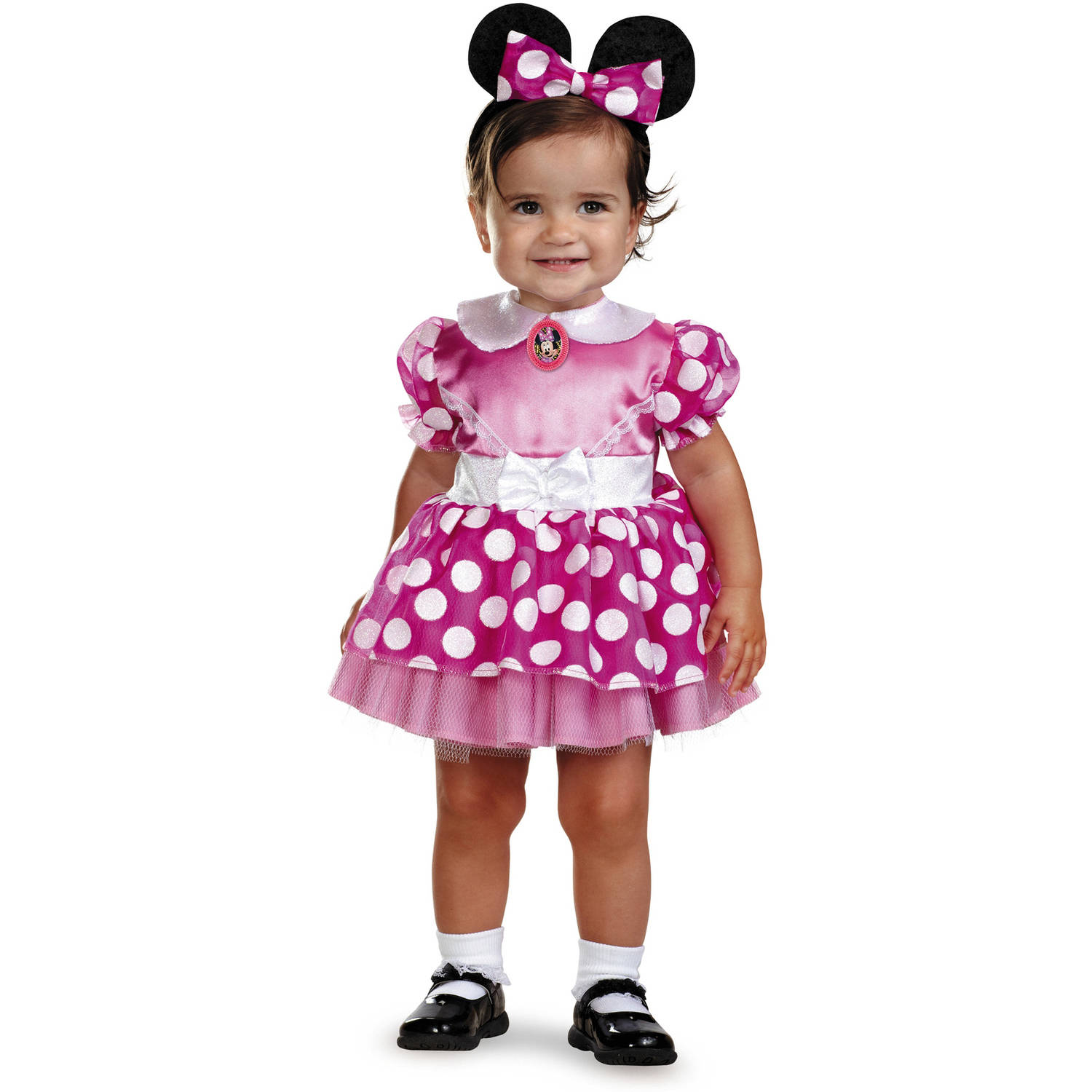 Pink Minnie Classic Infant Halloween Costume - image 1 of 2