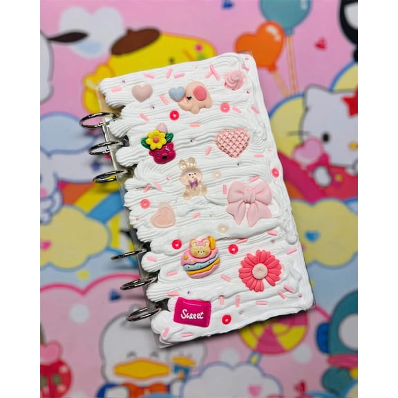 Pink Mochi Decoden Cream Acrylic Binder