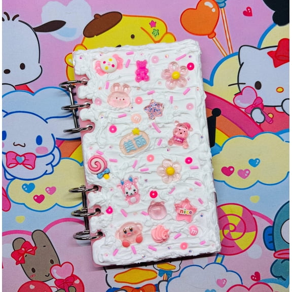 Pink Mochi Frosted Decoden Acrylic Binder