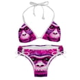 thumbnail image 1 of Pink Monkey Gorilla Adjustable Strap Bikini Set with Detachable Sponge, Two-Pack - Ideal for All Swim Suit Scenes, 1 of 6