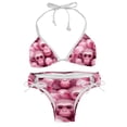 thumbnail image 1 of Pink Monkey Gorilla Detachable Sponge Adjustable Strap Bikini Set 2-Pack for Various Scenes, 1 of 6