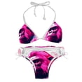thumbnail image 1 of Pink Monkey Gorilla Detachable Sponge Adjustable Strap Bikini Set Two-Pack - Ideal for Beach & Pool Parties, 1 of 6