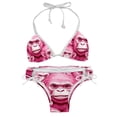 thumbnail image 1 of Pink Monkey Gorilla Detachable Sponge Adjustable Strap Bikini Set Two-Pack Swimsuits for All Occasions, 1 of 6