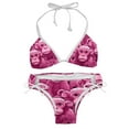 thumbnail image 1 of Pink Monkey Gorilla Detachable Sponge Adjustable Strap Bikini Set - Two-Pack - Versatile Swimwear for All Occasions!, 1 of 6