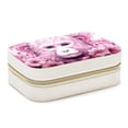 thumbnail image 1 of Pink Monkey Velvet Portable Earring Organizer with Removable Compartment - Gift Jewelry Box/Jewelry Boxes - Jewelry Display, 1 of 7