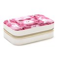 thumbnail image 1 of Pink Monkey Velvet Portable Storage Box with Removable Compartment: Display Case, Jewelry Box, and Jewelry Stand - Gift, 1 of 7