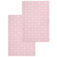 thumbnail image 1 of Pink Morocco Kitchen Dish Towels for Drying Dishes Set of 2, Geometric Leaf Diamond Lattice Abstract Waffle Weave Microfiber Hand Tea Bathroom Towels Quick Dry & Absorbent Towel 15.7x23.6, 1 of 7