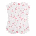 thumbnail image 1 of Pink Mushroom Kitchen Towels Set of 3, Water Absorbent Dish Towel, Vintage Botanical Autumn Farmhouse Decorative Hand Towels - Quick Drying Cloth for Cooking Baking, 18x28 Inch, 1 of 8