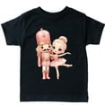 thumbnail image 1 of Pink Nutcracker Ballerina - Youth Short Sleeve Graphic T-Shirt and Toddler Short Sleeve Graphic T-Shirt, 1 of 21