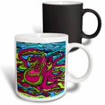 thumbnail image 1 of 3drose, Pink Octopus, 11oz Magic Transforming Mug, 1 of 7