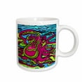 thumbnail image 1 of 3drose, Pink Octopus, 15oz Mug, 1 of 6