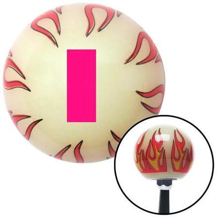 Pink Officer 01 & 02 Ivory Flame Shift Knob with M16 x 1.5 Insert Shifter Auto Brody