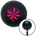 thumbnail image 1 of Pink Officer 04 - Major & Lieutenant Colonel Black Metal Flake Shift Knob with M16 x 1.5, 1 of 1
