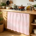 Pink Ombre Cabinet Curtains 35