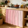 thumbnail image 1 of Pink Ombre Cabinet Curtains 35" W x 35" L, Pastel Pink Wood Grain Stripes Rustic Country Romantic Under-Desk Privacy Dust Proof Drape Dishwasher Curtain Sink Skirt for Kitchen Closet Bathroom Laundry, 1 of 9