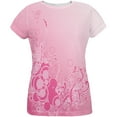 thumbnail image 1 of Pink Ombre Day Dream All Over Womens T Shirt Multi X-LG, 1 of 2