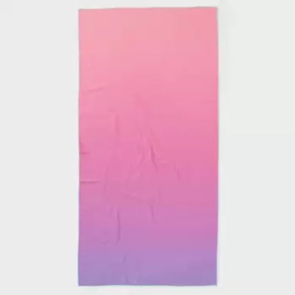 Pink Ombre XL Sand Resist Beach Towel - Sun