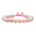 thumbnail image 1 of Pink Opal Crystal Bracelet - 8mm Beaded Bracelet and Healing Stones, 1 of 5